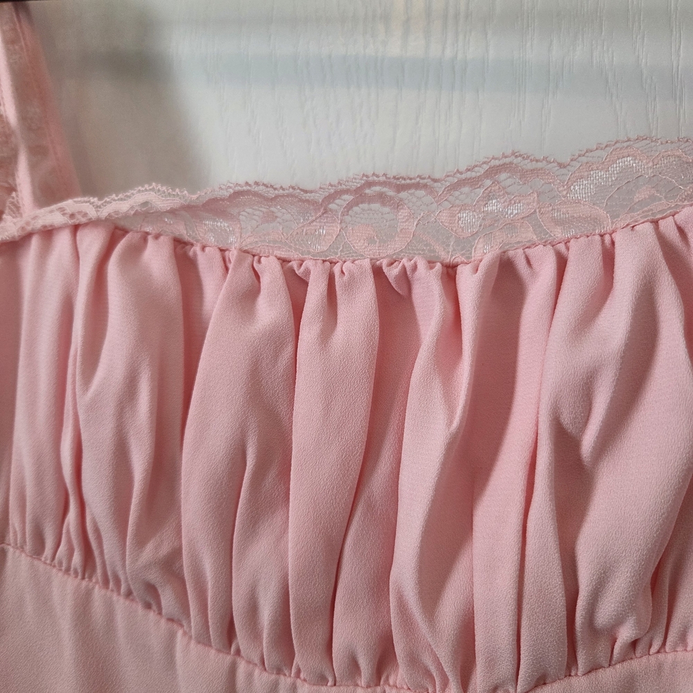 Fashion Nova Pink Lace Mini Dress - Picture 5 of 10